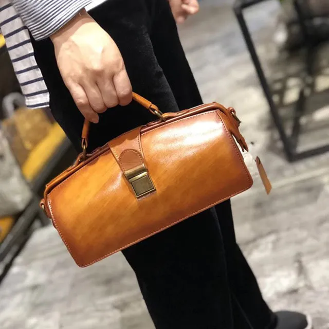 Discount Womens Genuine Leather Crossbody Satchel Purse Handbags for Women