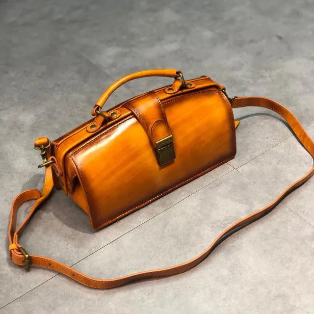 Discount Womens Genuine Leather Crossbody Satchel Purse Handbags for Women