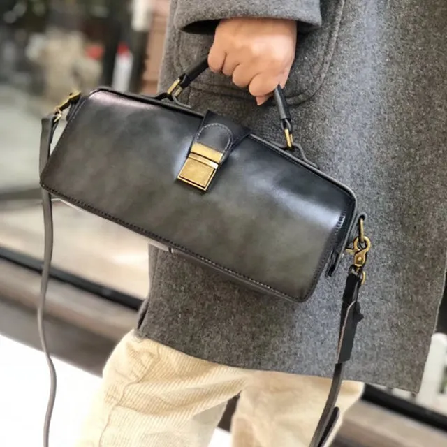 Discount Womens Genuine Leather Crossbody Satchel Purse Handbags for Women