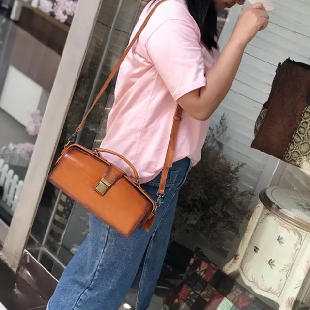 Discount Womens Genuine Leather Crossbody Satchel Purse Handbags for Women