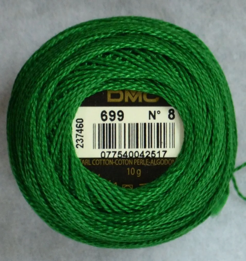 DMC Pearl 8 - 8 Colours