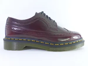 Dr. Martens scarpa da adulto VEGAN 3989 CAMBRIDGE BRUSH 16153601 rosso ciliegia