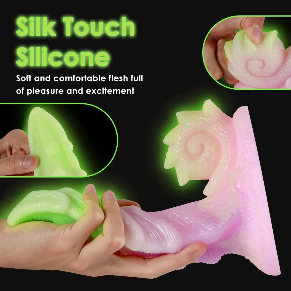 Dragon Tentacle Dildos Butt Plug - Luminous Anal Clit Stimulatior Monsterdildo Sex Toys