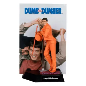 Dumb And Dumber Movie Maniacs PVC Statue Lloyd Christmas (Gold Label) 15 Cm