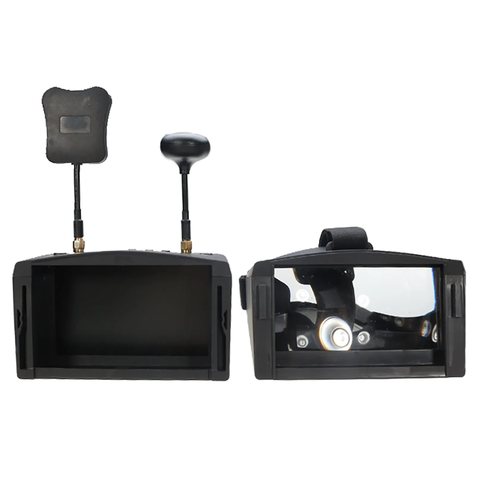 Eachine EV800D 5.8G 40CH FPV RC Camera Racing Drone Goggles 5'' HD DVR LCD Video