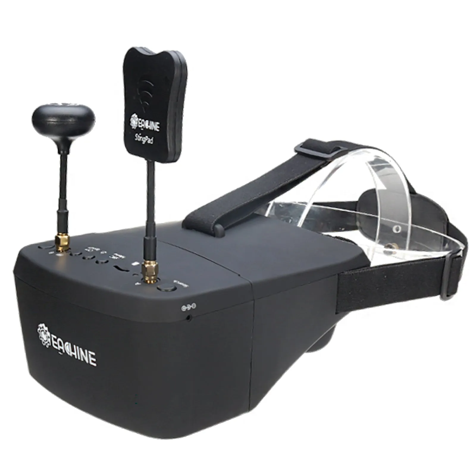 Eachine EV800D 5.8G 40CH FPV RC Camera Racing Drone Goggles 5'' HD DVR LCD Video