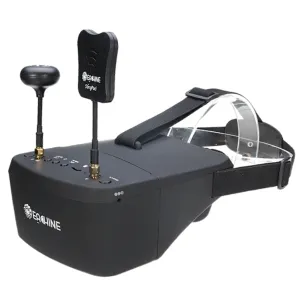 Eachine EV800D 5.8G 40CH FPV RC Camera Racing Drone Goggles 5'' HD DVR LCD Video