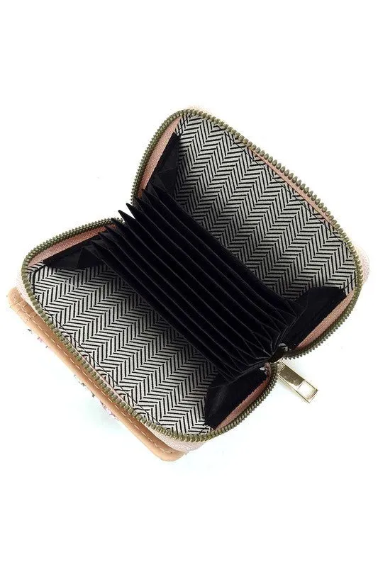 Easy Access Printed Bi-fold Wallet