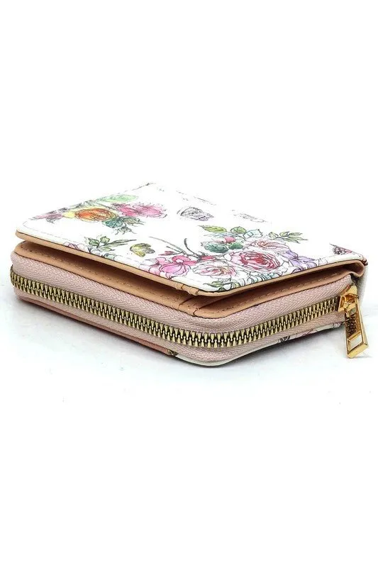 Easy Access Printed Bi-fold Wallet