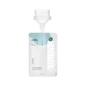 Easy Milk Storage Bags with Connector, 200 ml - 10 pcs