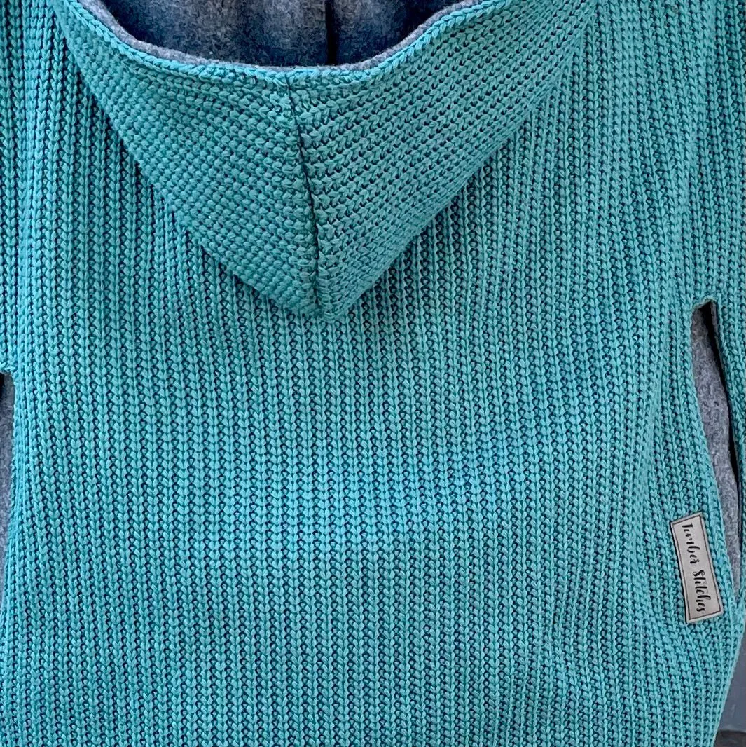 Emerald Chunky Knitted- Sweater Knit Carrier Cover