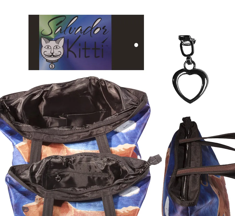 Emperor Penguins Purrfect Tote - The Trio