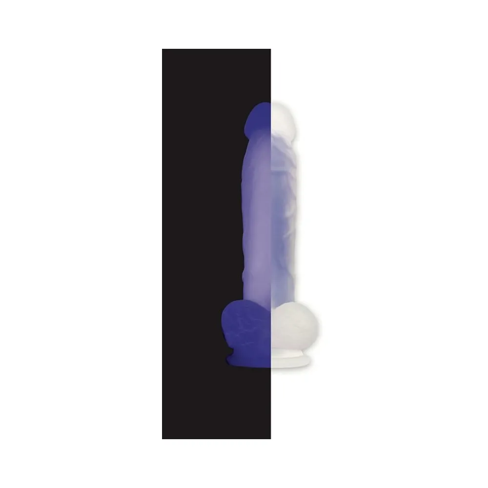 Evolved Luminous Dildo Non Vibrating - Purple