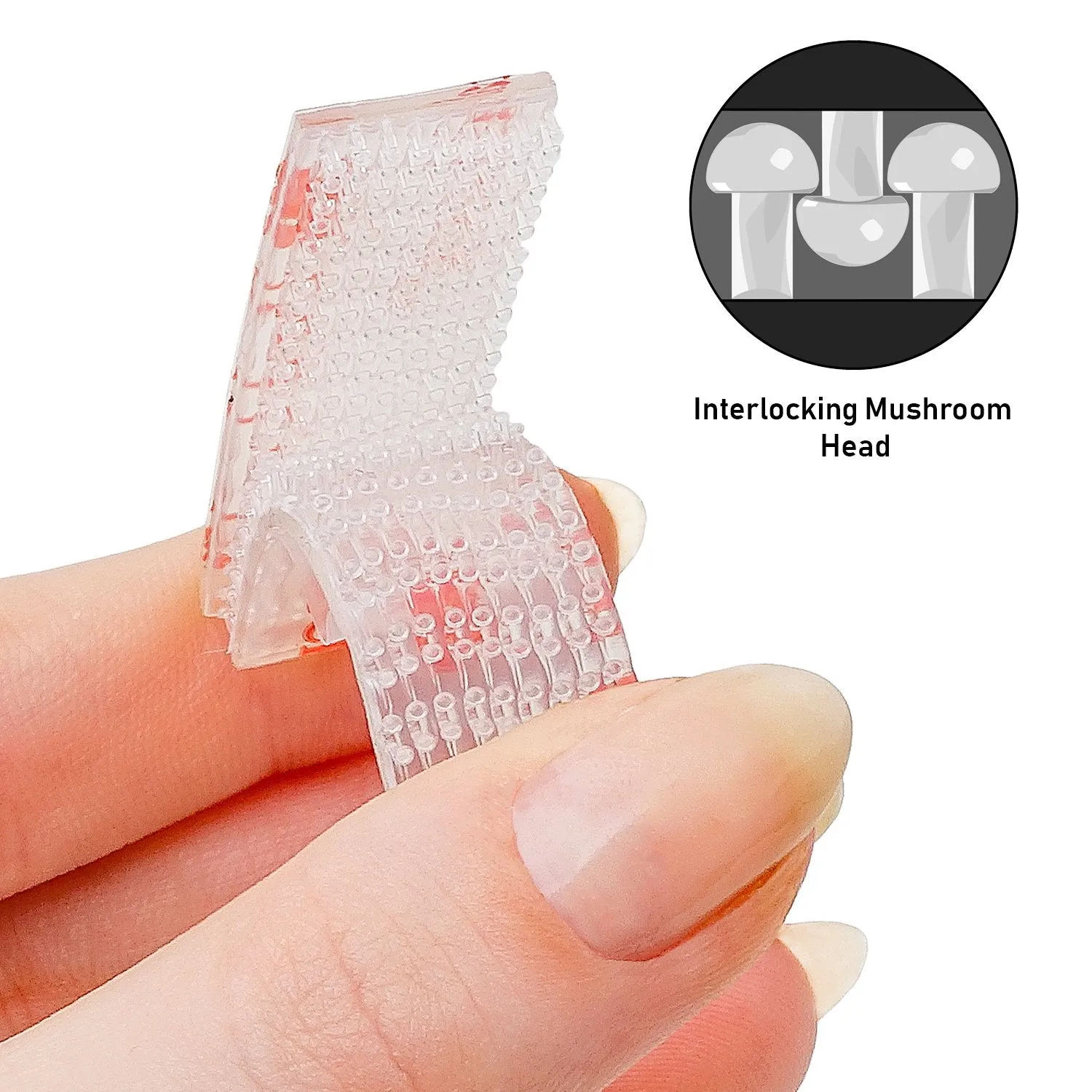 EZ Pass Mounting Strips: Adhesive Strips, Dual Lock Tape, (4 Sets - 8 pcs) with Cleaning Prep Pad (2 Pieces)