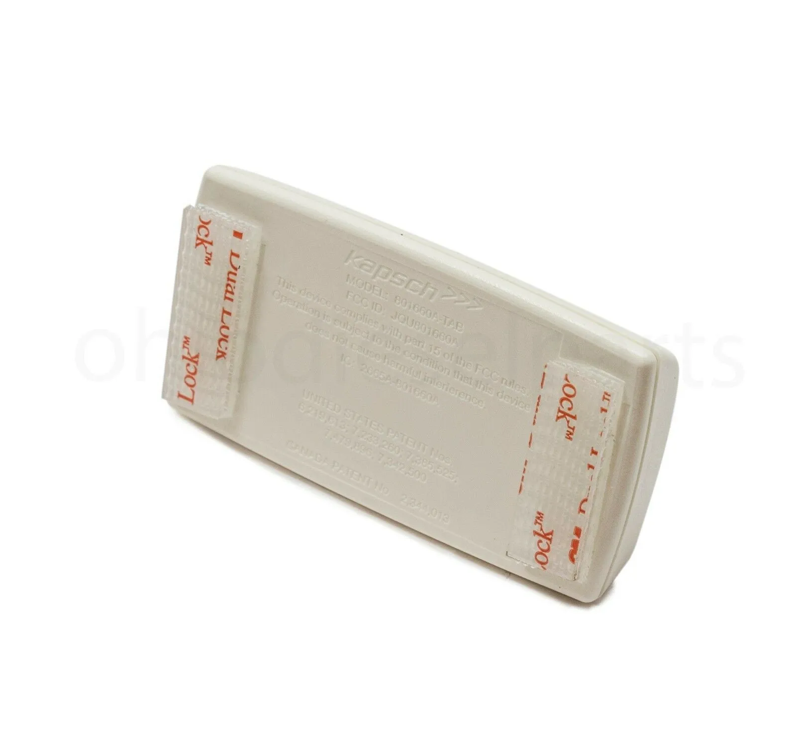EZ Pass Mounting Strips: Adhesive Strips, Dual Lock Tape, (4 Sets - 8 pcs) with Cleaning Prep Pad (2 Pieces)