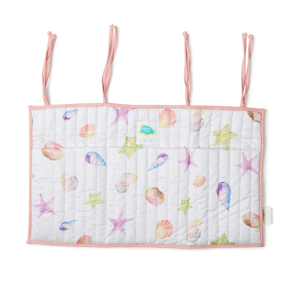 Fancy Fluff Organic Crib Organiser - Sea Fantasy
