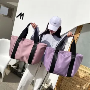 Fashion Travel Bags Women Sports Bag Yoga Mat Shoulder Bags Waterproof Fitness Bag