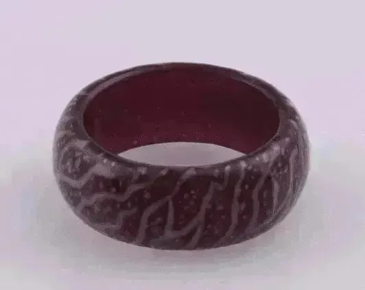 Fashionable Luminous Resin Ring