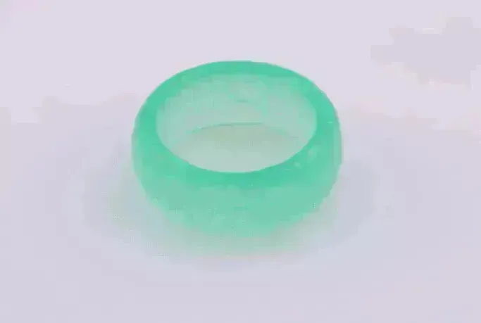 Fashionable Luminous Resin Ring