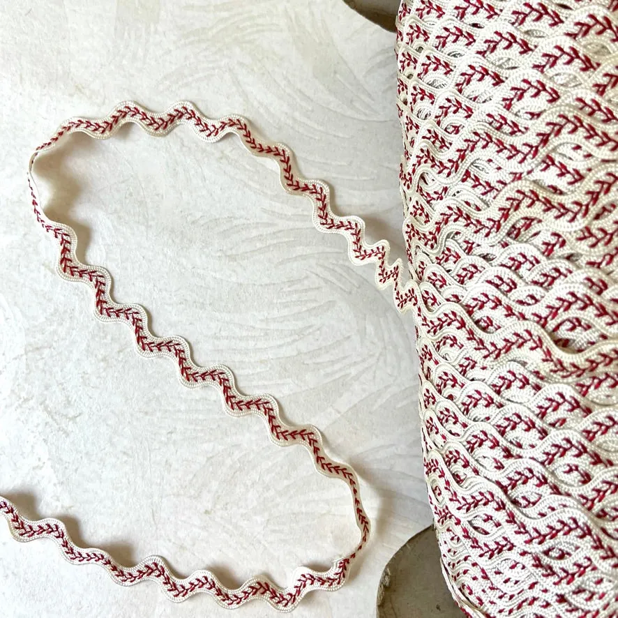 Feather Stitch Rick Rack - Multiple Colorways