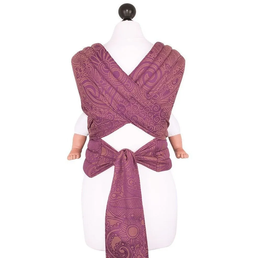Fidella Fly Tai - MeiTai babycarrier Limited Edition Masala Mauve (Baby Size - From Birth)