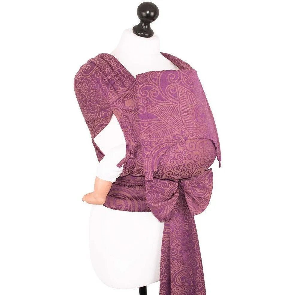 Fidella Fly Tai - MeiTai babycarrier Limited Edition Masala Mauve (Baby Size - From Birth)