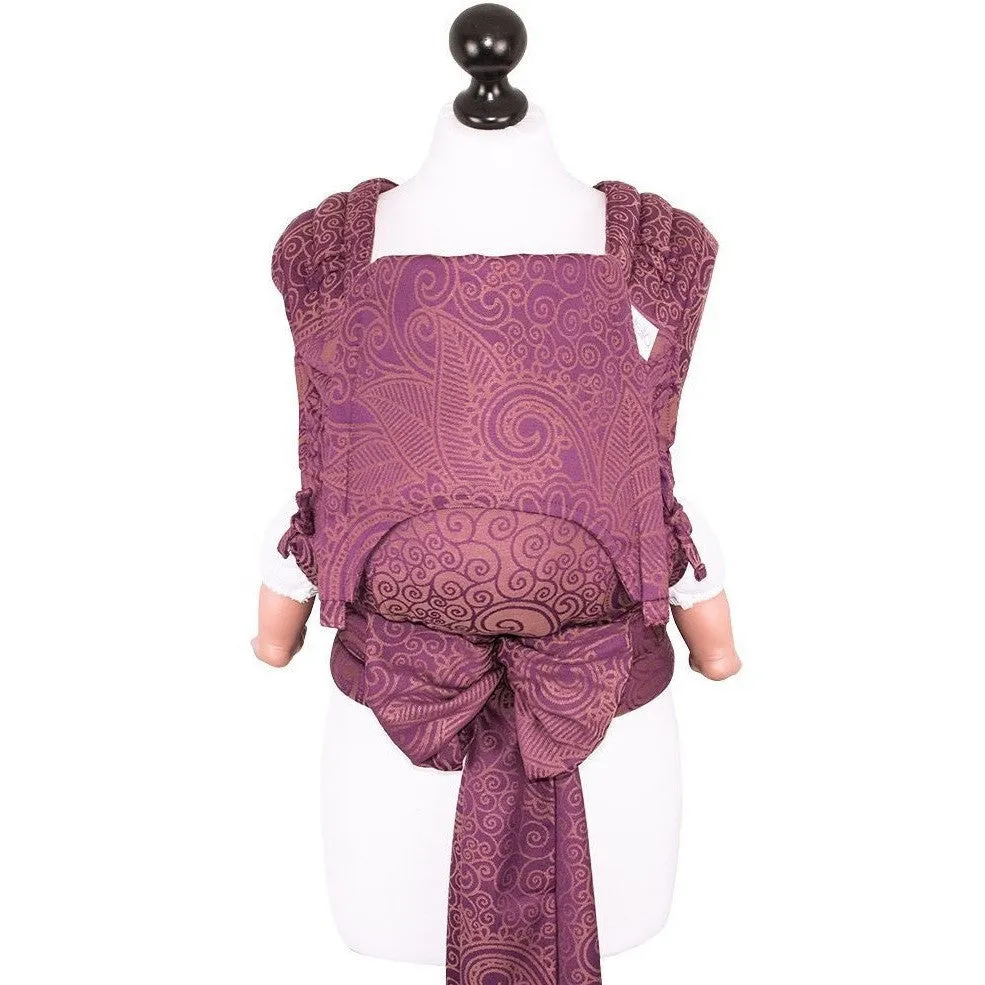 Fidella Fly Tai - MeiTai babycarrier Limited Edition Masala Mauve (Baby Size - From Birth)
