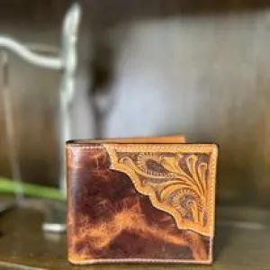 Floral Overlay Wallet
