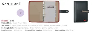 FO 3253 Sizo 7" Organizer
