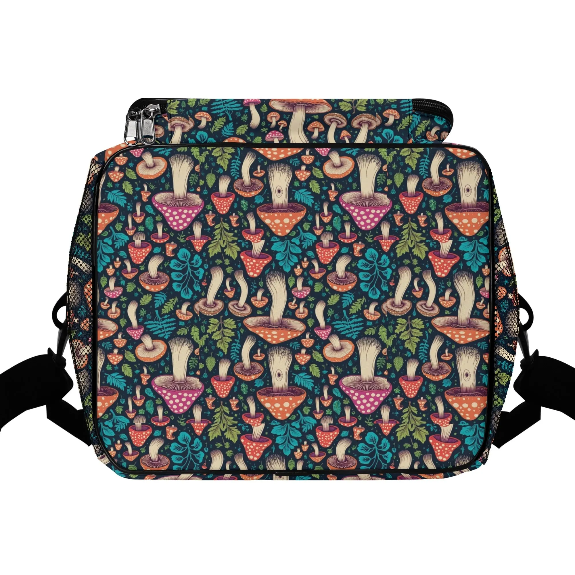 Forest Shrooms Insulated Leakproof Cooler Bag Lunch Box