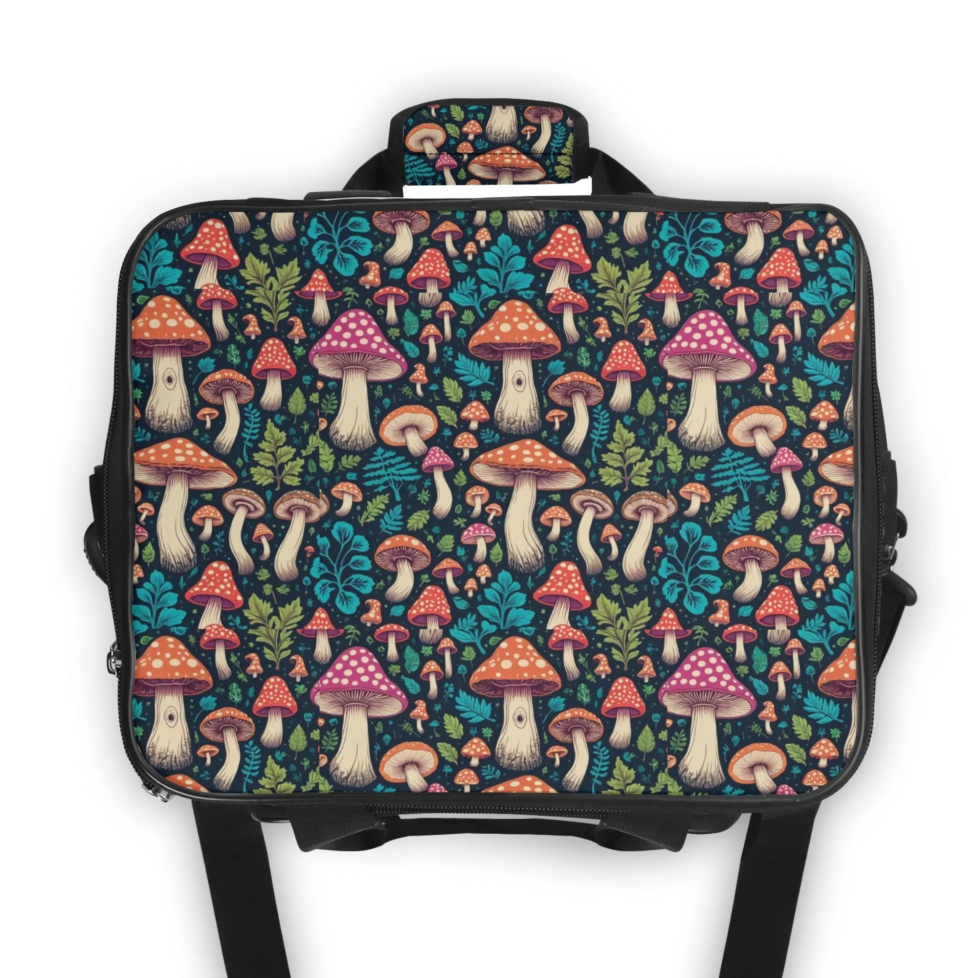 Forest Shrooms Insulated Leakproof Cooler Bag Lunch Box