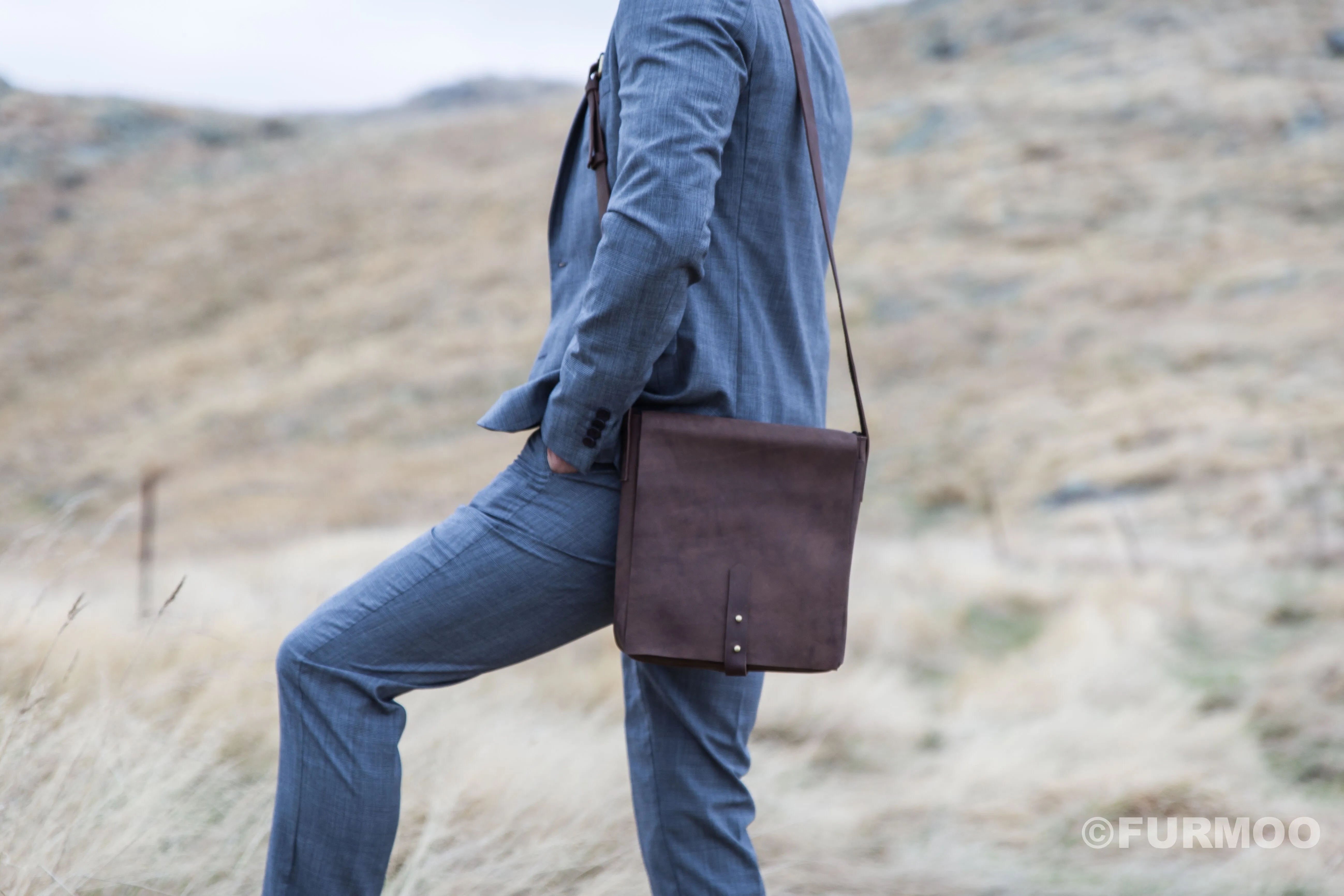 Furman Studded Messenger