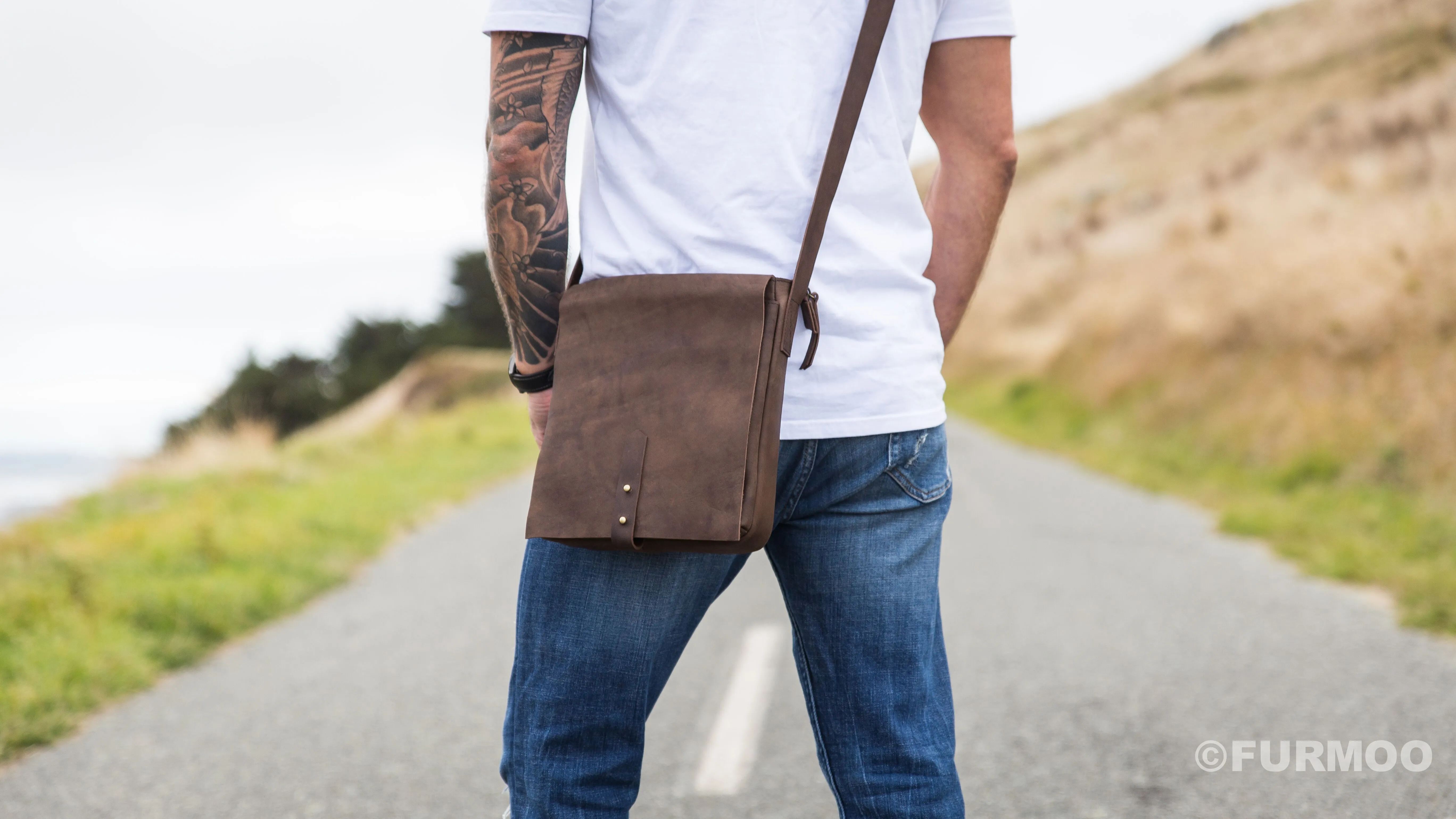 Furman Studded Messenger
