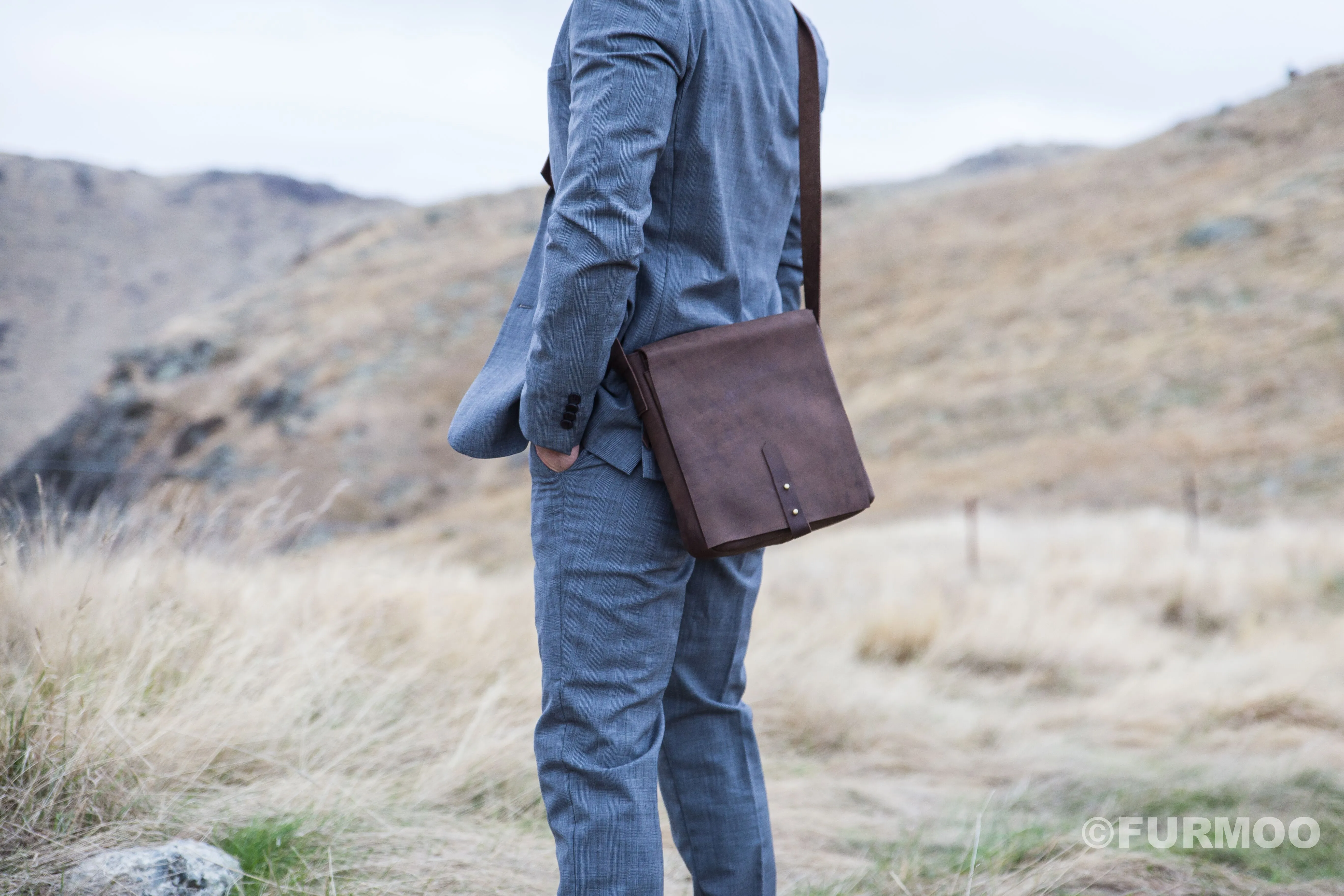 Furman Studded Messenger