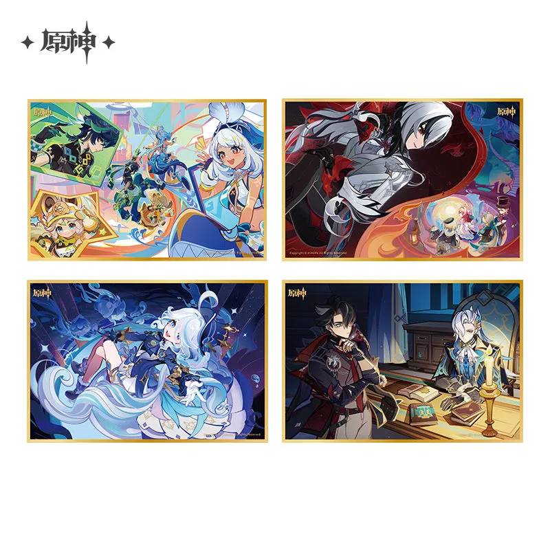 Genshin Impact - Version Preview Series Acrylic Shikishi Art Board miHoYo