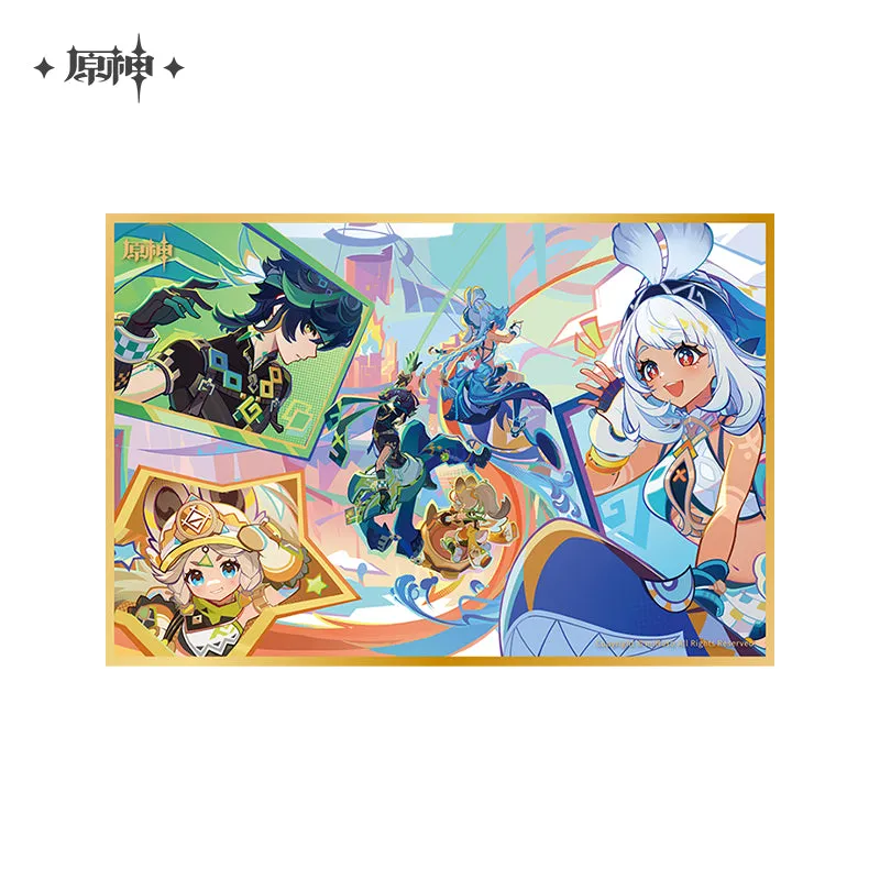 Genshin Impact - Version Preview Series Acrylic Shikishi Art Board miHoYo