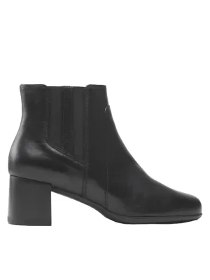 Geox Stivaletto con tacco medio da donna New Annya Mid D94CBB-00085-C9997 nero