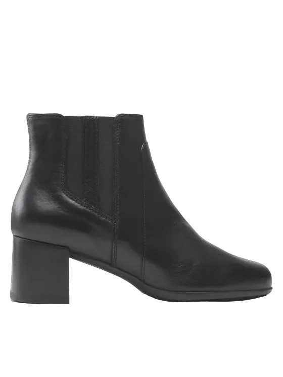 Geox Stivaletto con tacco medio da donna New Annya Mid D94CBB-00085-C9997 nero