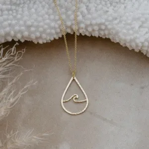 Glee Jewelry Long Beach Necklace - Gold