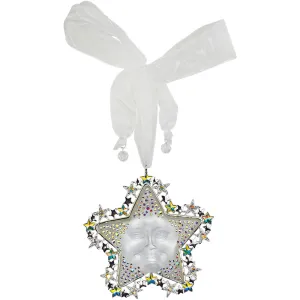 Goddess Seaview Star Rider Ornament (Sterling Silvertone)