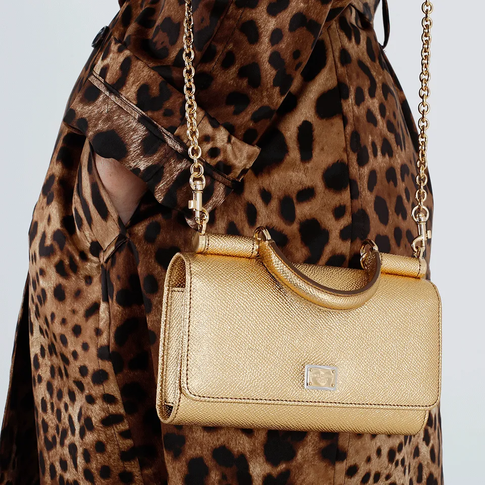 Gold Phone Bag