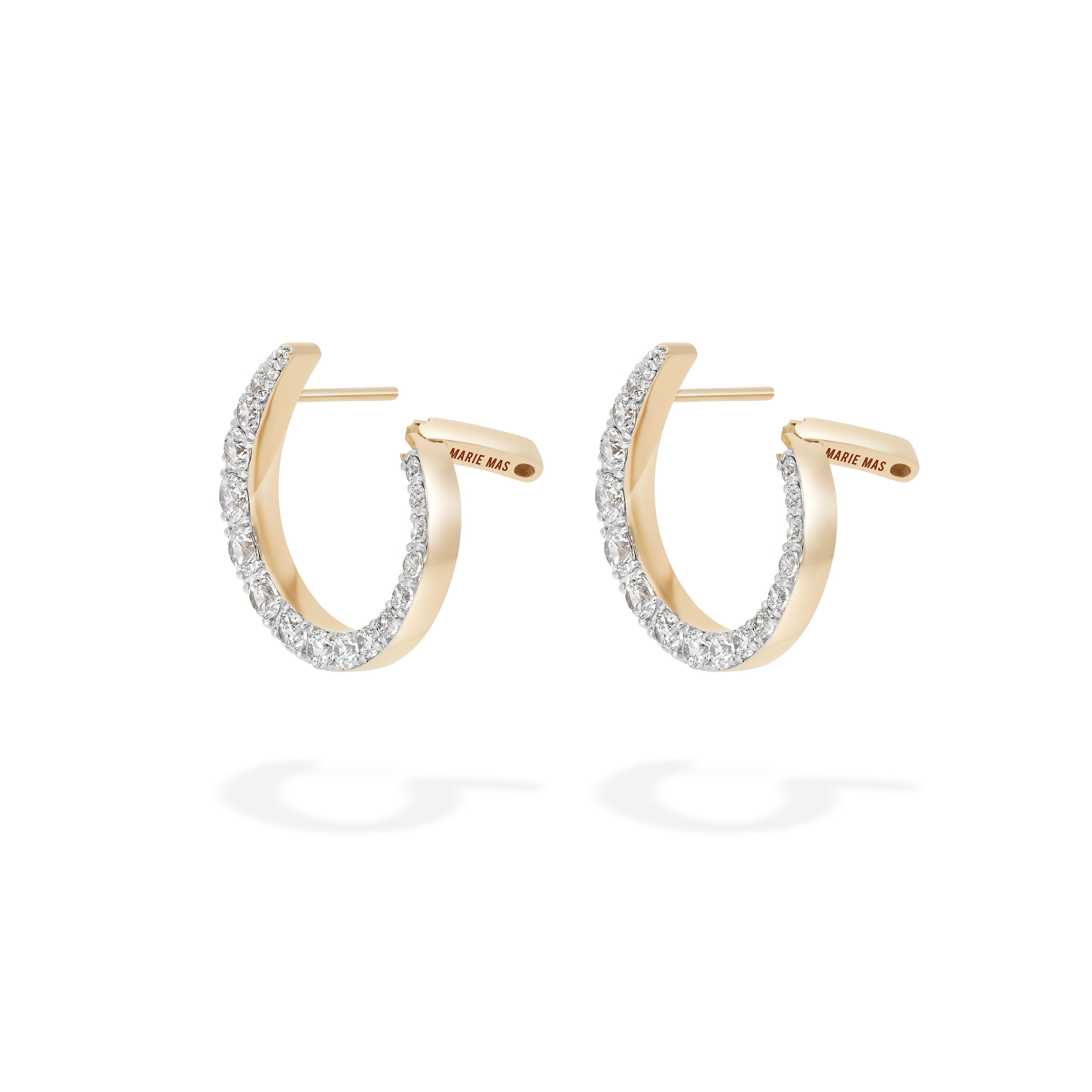 Grand Radiant Hoop Earrings