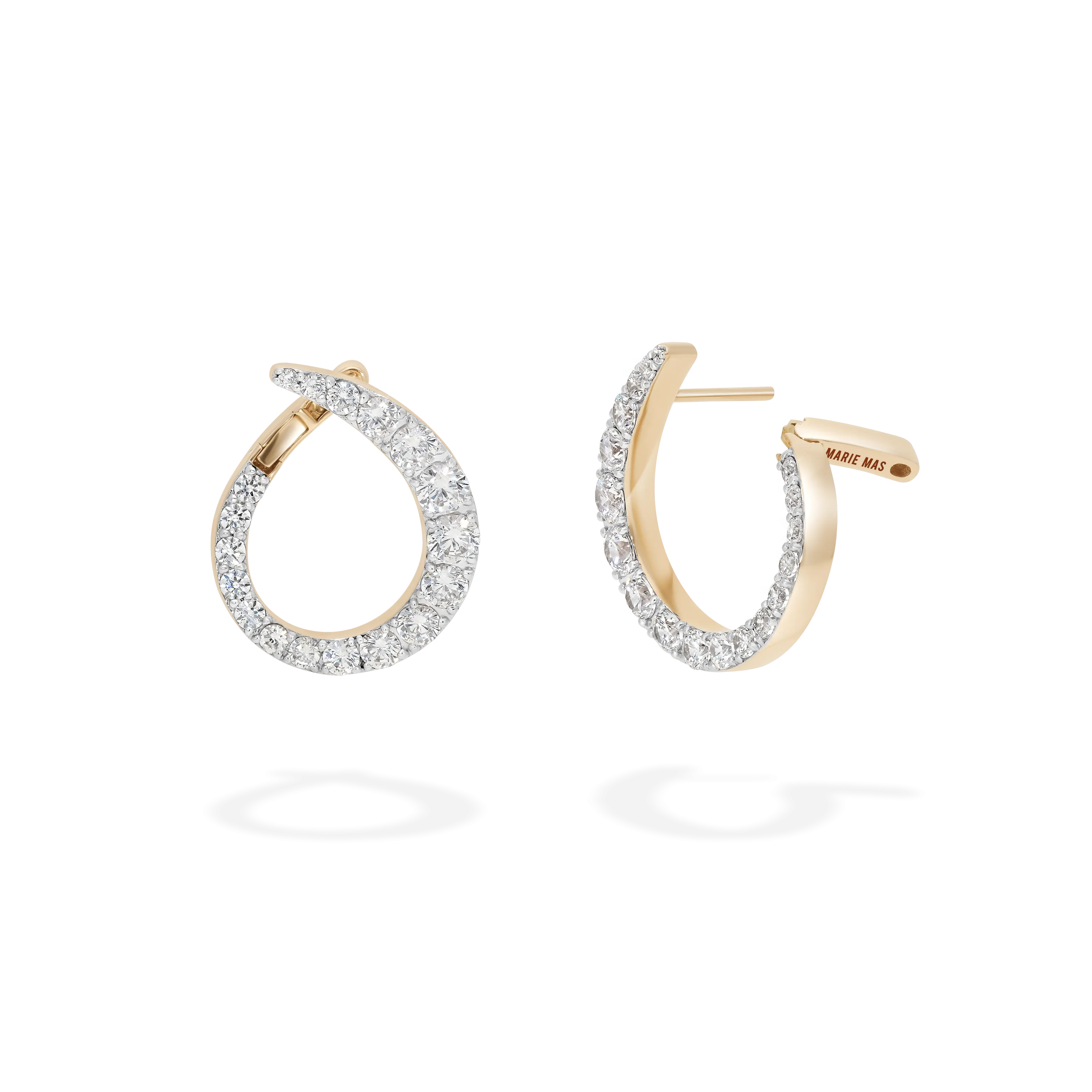 Grand Radiant Hoop Earrings