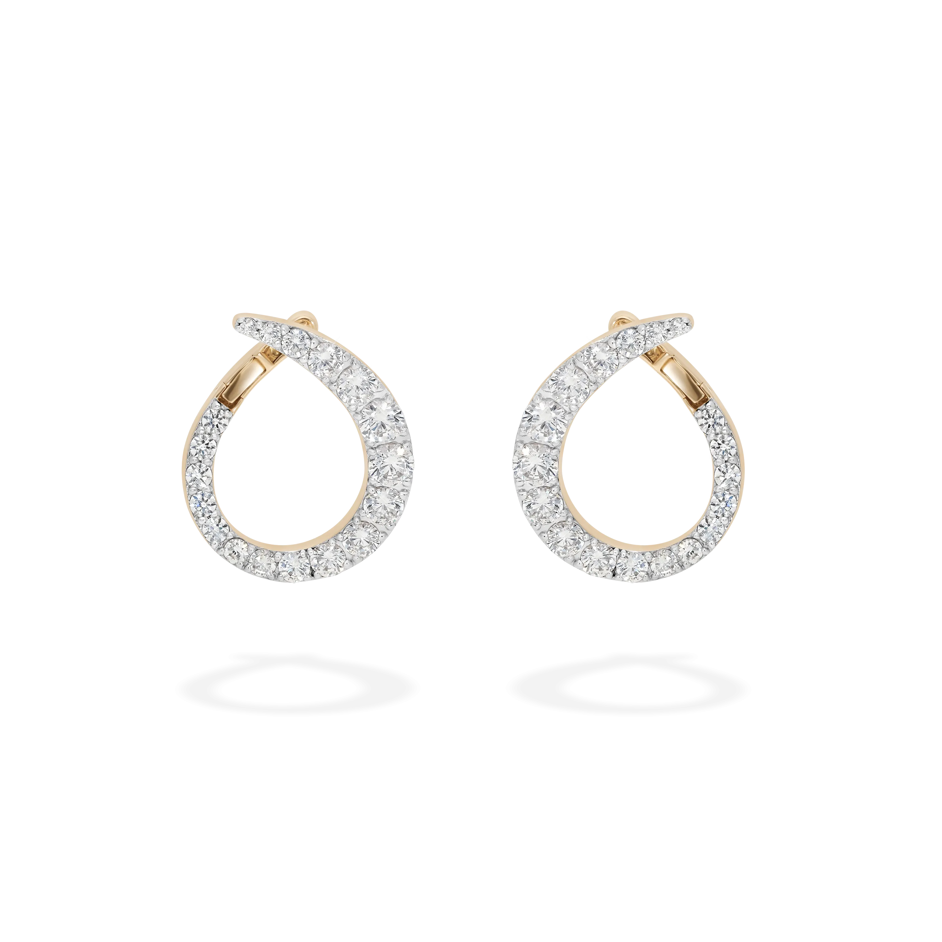 Grand Radiant Hoop Earrings