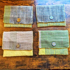 Grey-Green and Yellow Celestial E-Reader Sleeves