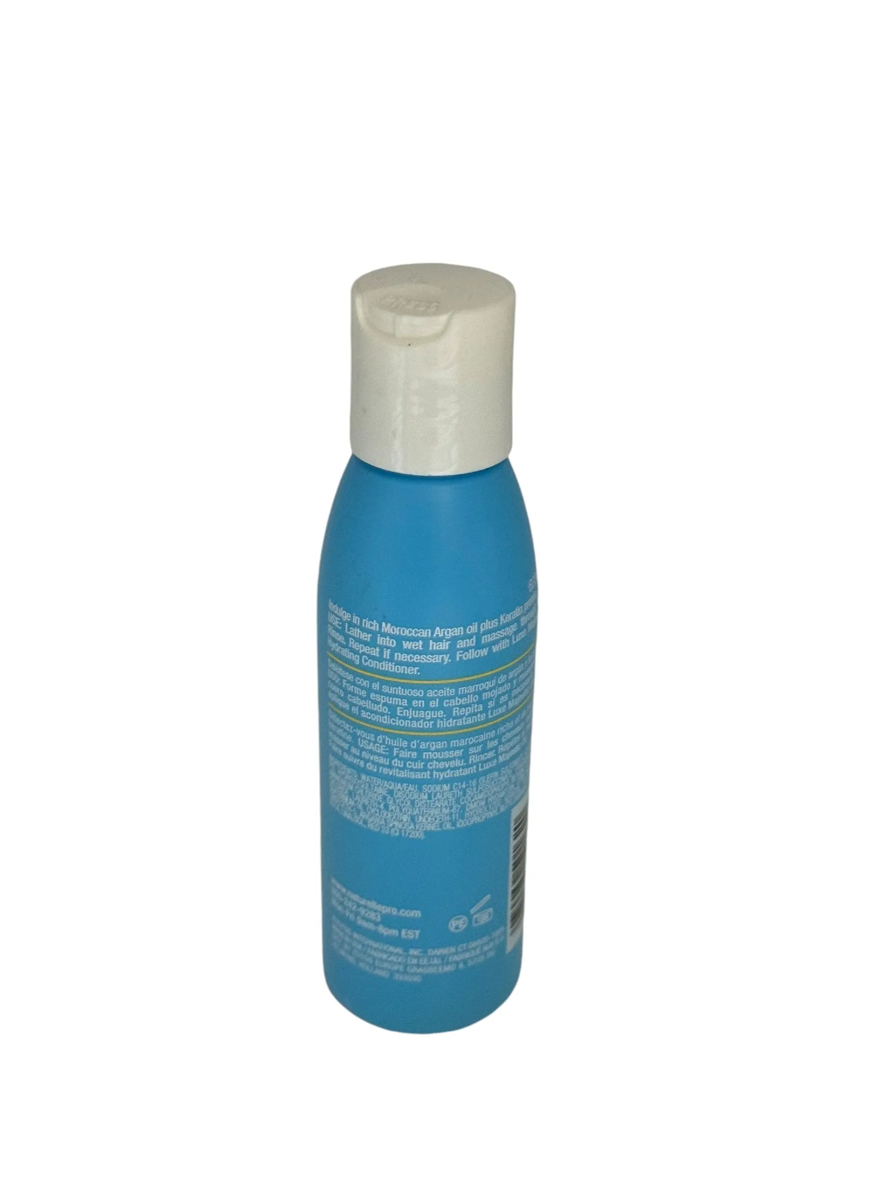 Hair Shampoo  Naturelle Luxe Majestic 100% Argan Oil 3 oz