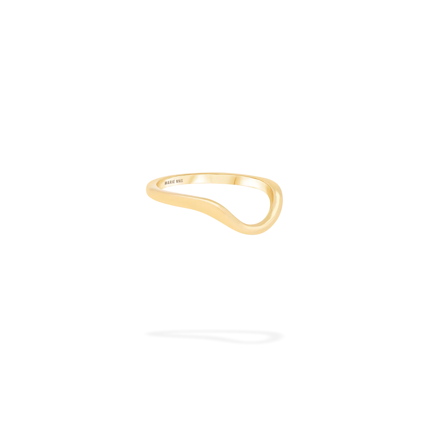 Halo Ring | Yellow gold