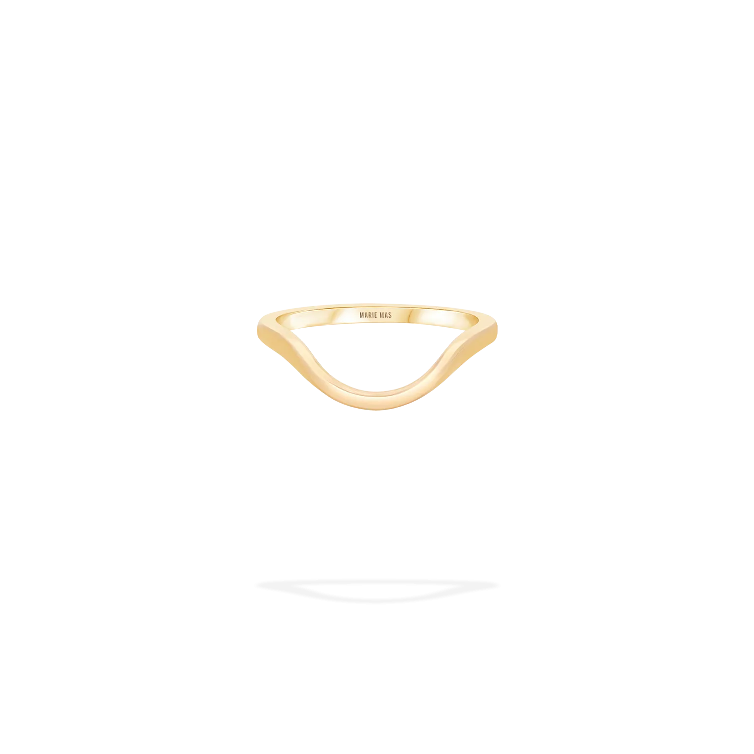 Halo Ring | Yellow gold