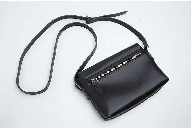 Handmade Flap Bag Women's Leather Crossbody Bags Purses For Women