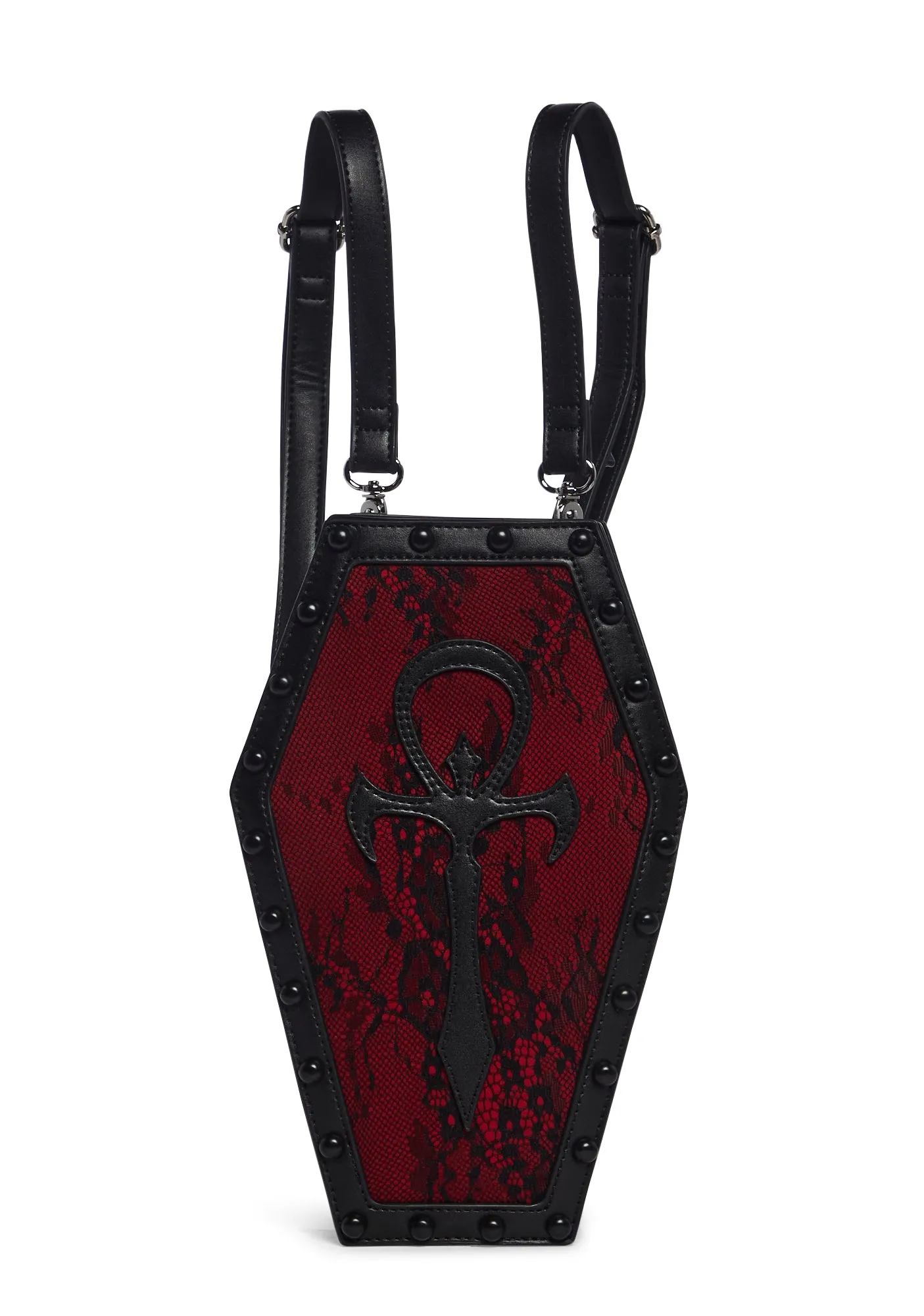 Haunted Messages Coffin Backpack